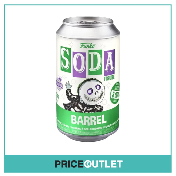 Barrel -  Funko Soda Vinyl Figure! -  TNBC- International LE8000 Pcs -  Box Of 6 - Brand New