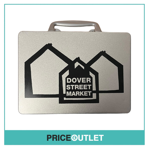 Dover Street Market - Silver Tin Lunch Boxes - BRAND NEW WITH TAGS