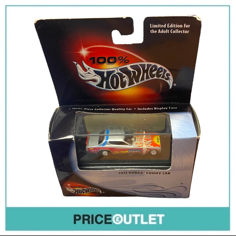 100% Hot Wheels - 1972 Dodge Funny Car - Damaged Box