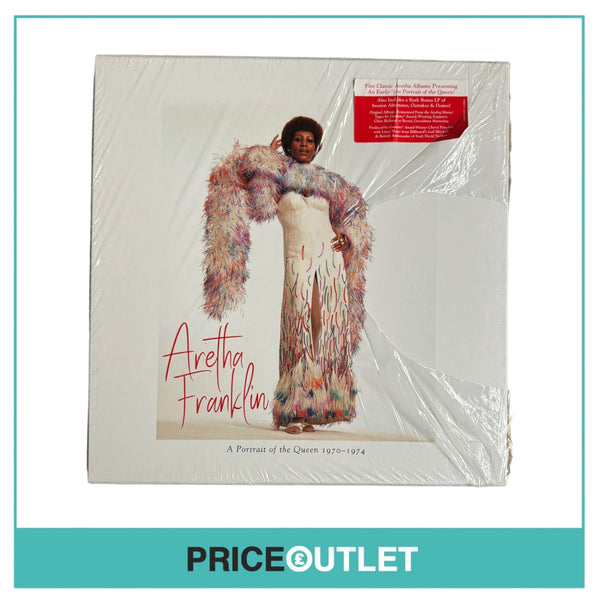 Aretha Franklin - A Portrait of the Queen 70/74 (2023) 6 LP Vinyl - Damaged Packaging