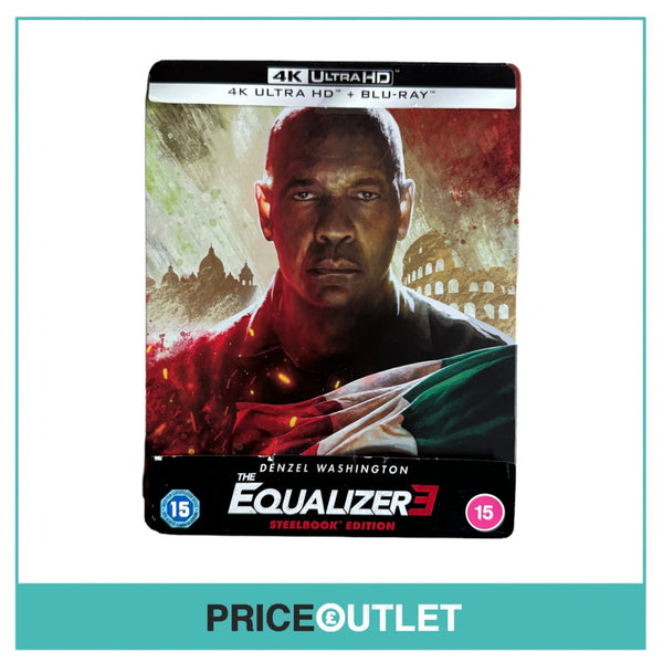 The Equalizer 3 - Blu-ray - 4K Ultra HD + Blu-ray -  Steelbook Edition - Damaged Packaging