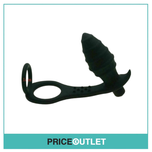 Prostate Massager With Cock Ring  - Anal Sex Toy