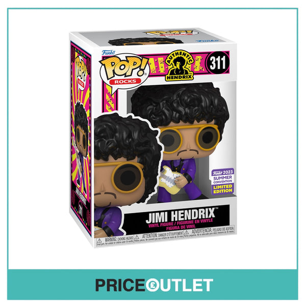 Funko - Jimi Hendrix #311 Ltd Edition - Rocks - BRAND NEW IN A FREE POP PROTECTOR