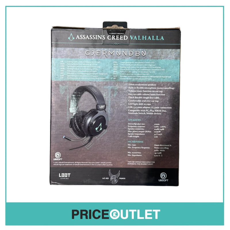 Assassins Creed Valhalla Gjermundbu Gaming Headset - Pre Owned/Good Condition