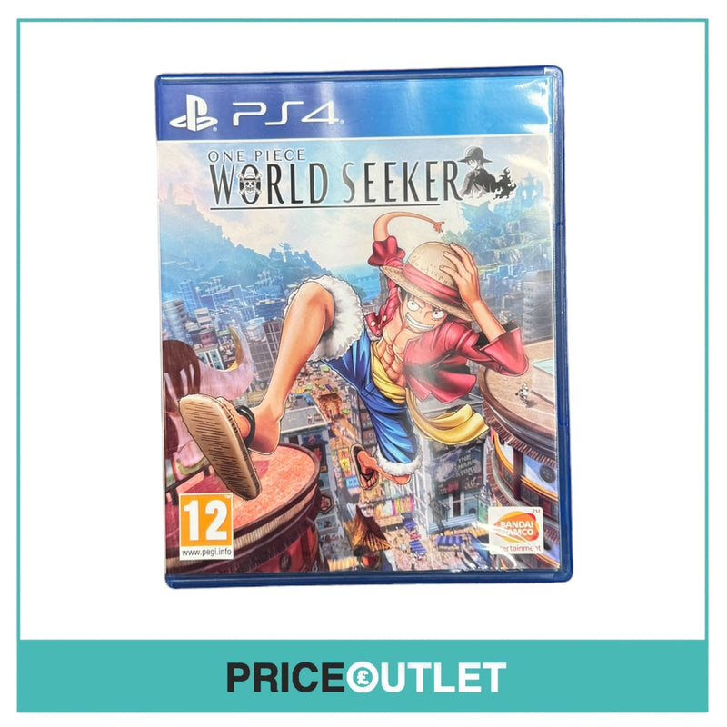 Playstation 4 - One Piece World Seeker- Excellent Condition