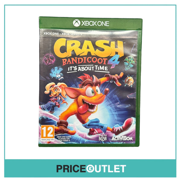 Xbox One - Crash Bandicoot It’s About Time - Excellent Condition