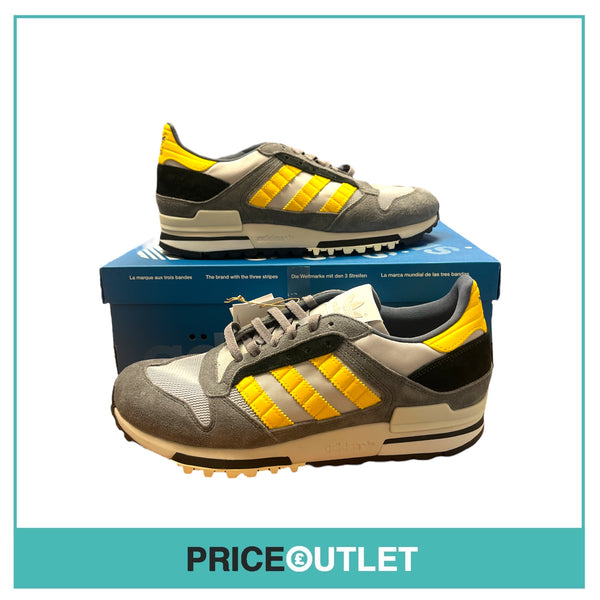 Adidas ZX 600 OG Trainers - Yellow & Grey - Size UK 9 - BRAND NEW WITH TAGS