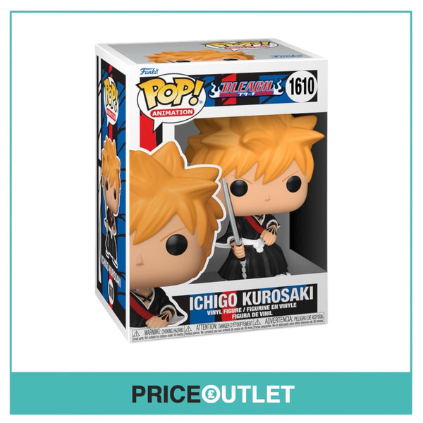 Funko - Bleach - Ichigo Kurosaki #1610 Funko Pop! - Brand New In A Free Pop Protector