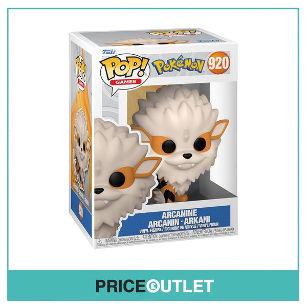 Funko - Pokemon Arcanine #920 - Brand New In A Pop Protector