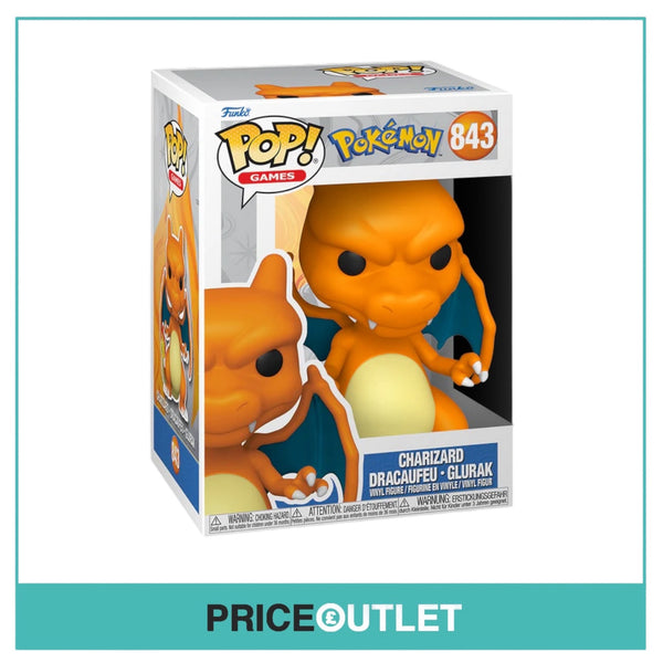 Funko - Pokemon Charizard #843 - Brand New In A Pop Protector