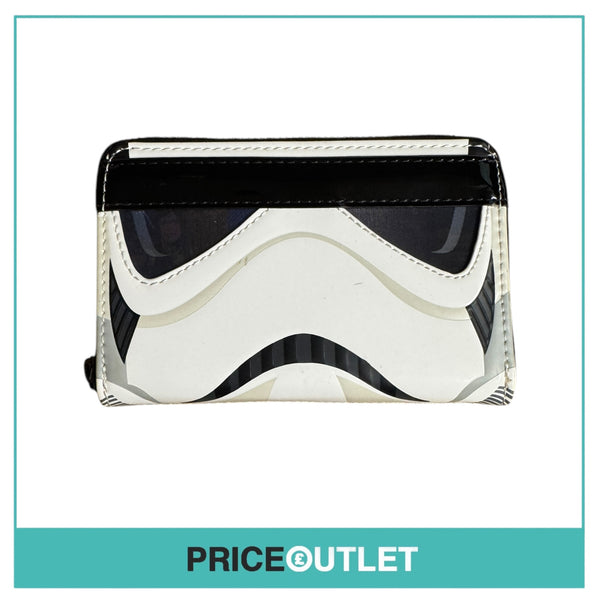 Loungefly - Star Wars - Stormtrooper Zip Around Wallet - Slight Markings/Out Of Packaging