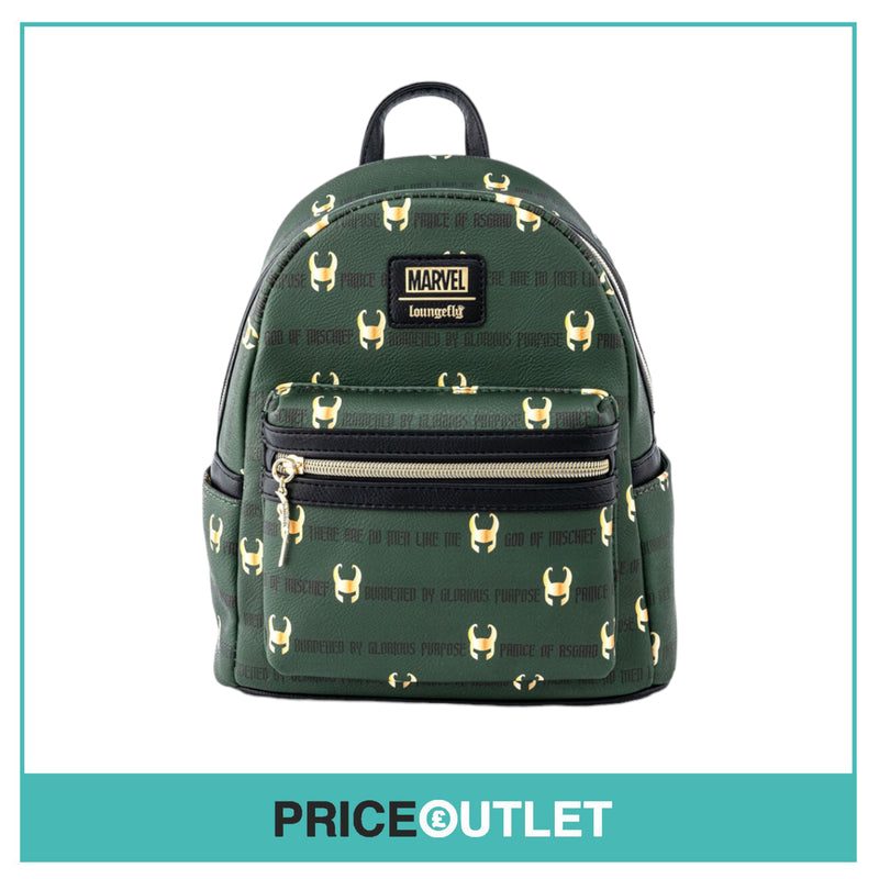 Loungefly - Marvel - Loki AOP Mini Backpack FYE Exclusive