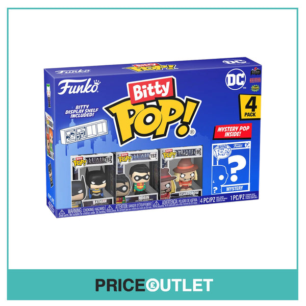 Funko - Batman Animation Series 4 Pack Bitty Funko POP! DC Comics