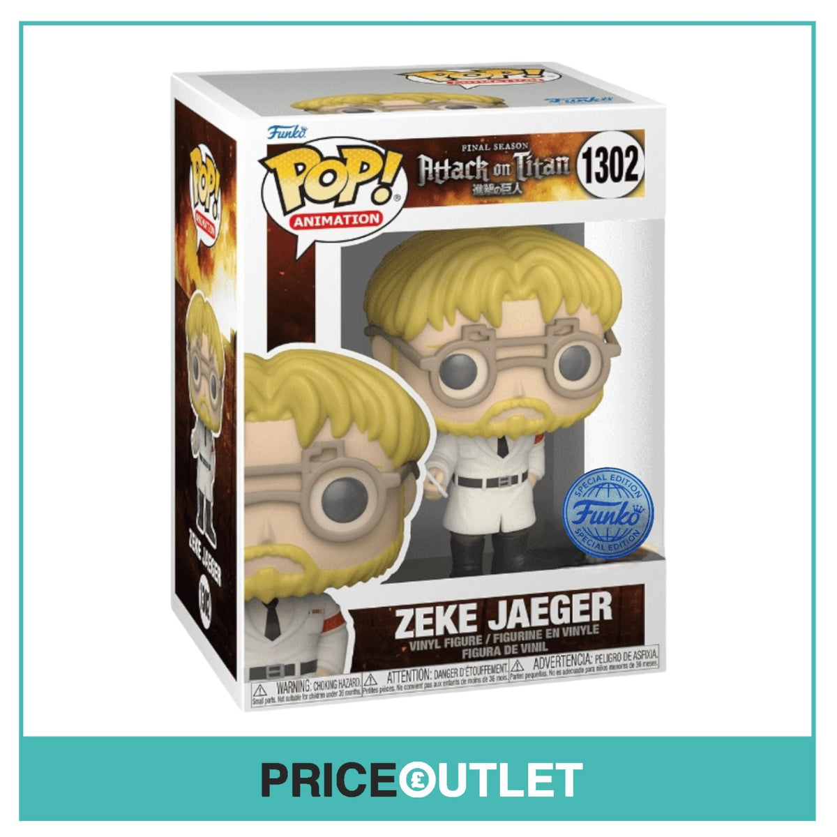 Zeke Jaeger shops Funko Pop!