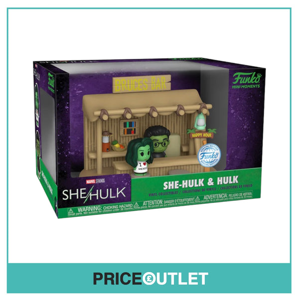 Funko - She Hulk & Hulk Mini Moment Funko Pop! - She Hulk - Special Edition