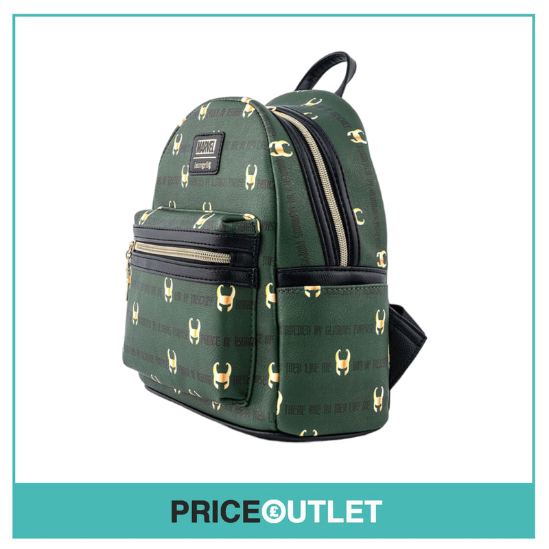 Loungefly - Marvel - Loki AOP Mini Backpack FYE Exclusive