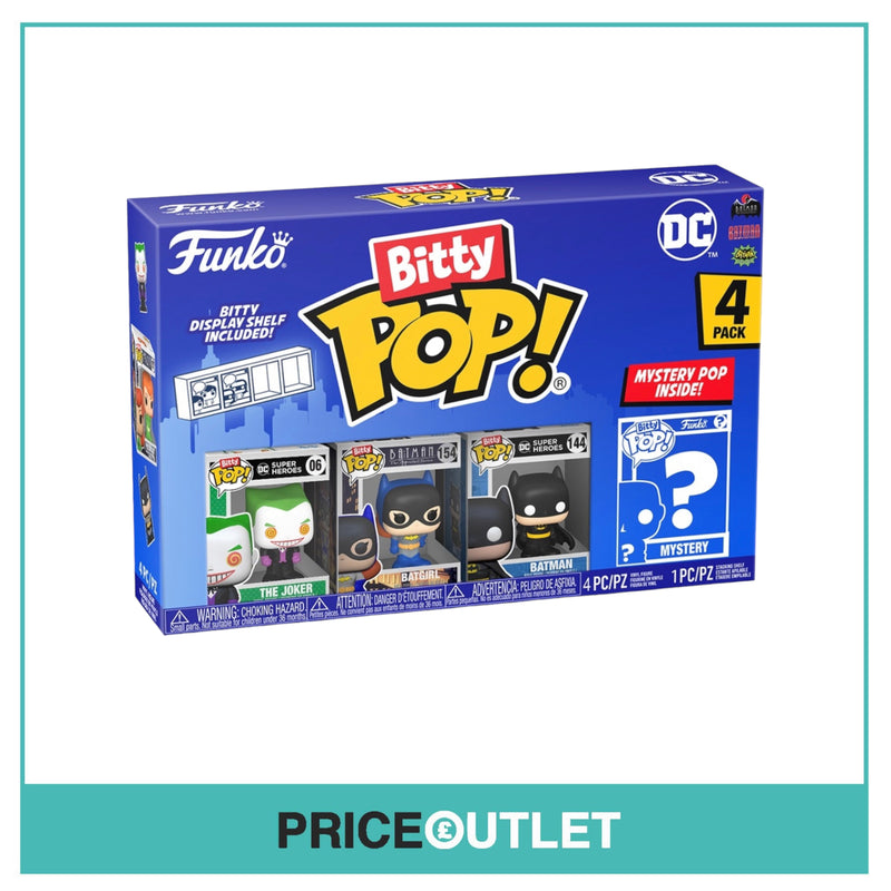 Funko - The Joker Series 4 Pack Bitty Funko POP! DC Comics