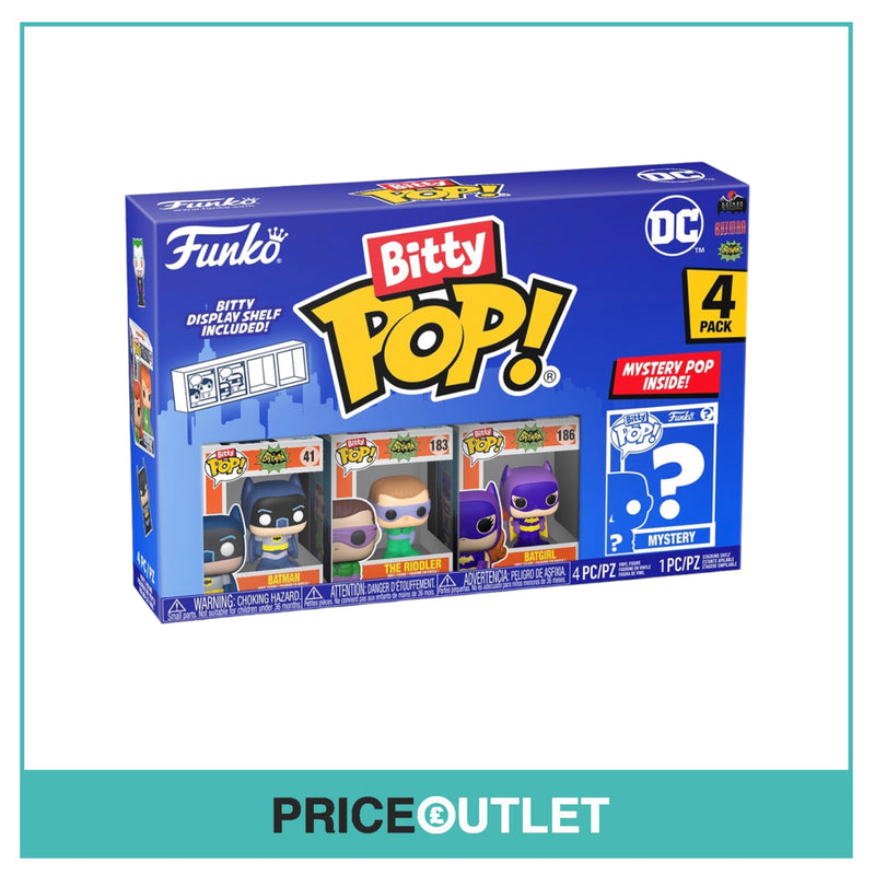 Funko - Batman Series 4 Pack Bitty Funko POP! DC Comics