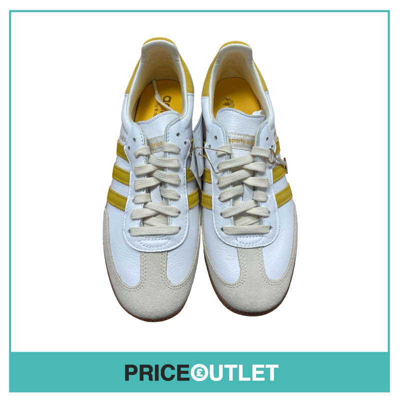 Adidas X Sporty & Rich Samba OG - White/Gold - UK 6