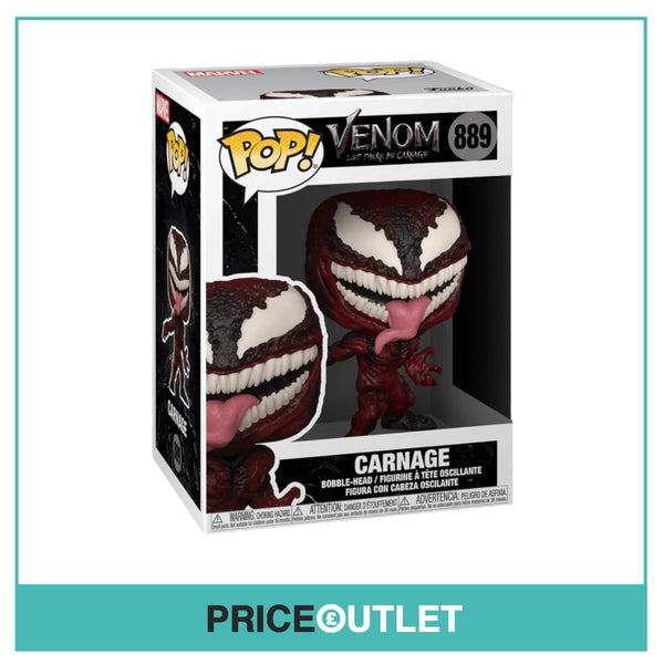 Funko - Carnage #889 Venom - BRAND NEW IN A  FREE POP PROTECTOR