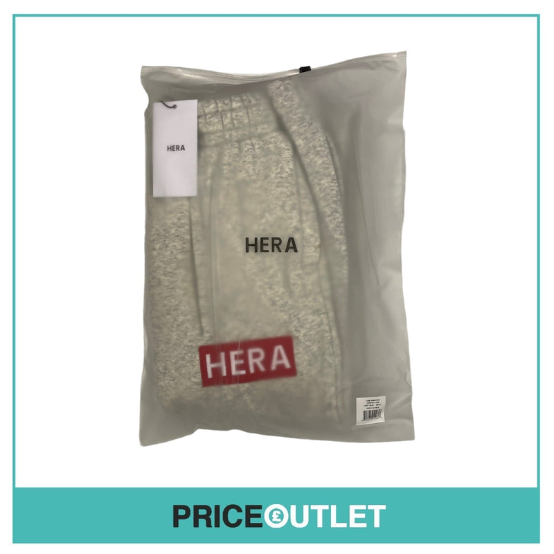 HERA - Box Logo Sweatpants - Grey Marl - Size XL - BRAND NEW SEALED