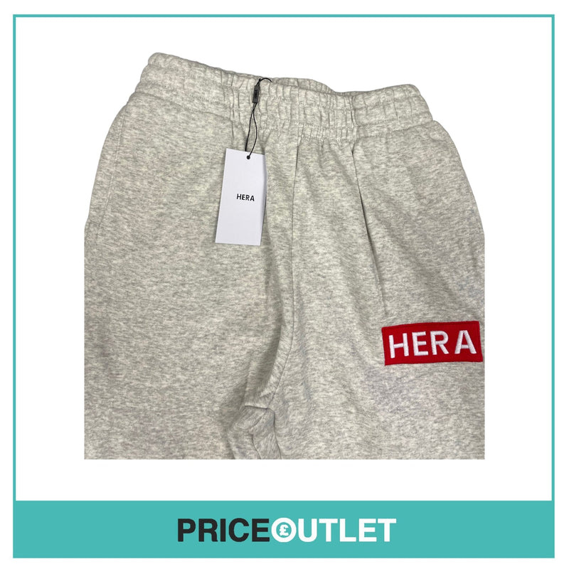 HERA - Box Logo Sweatpants - Grey Marl - Size XL - BRAND NEW SEALED