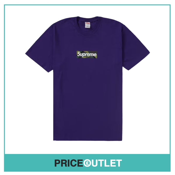 Supreme - Box Logo Tee (FW23) Purple - Size S