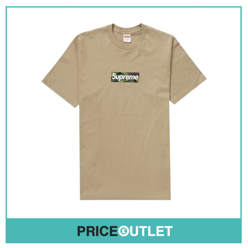 Supreme - Box Logo Tee (FW23) Tan - Size L