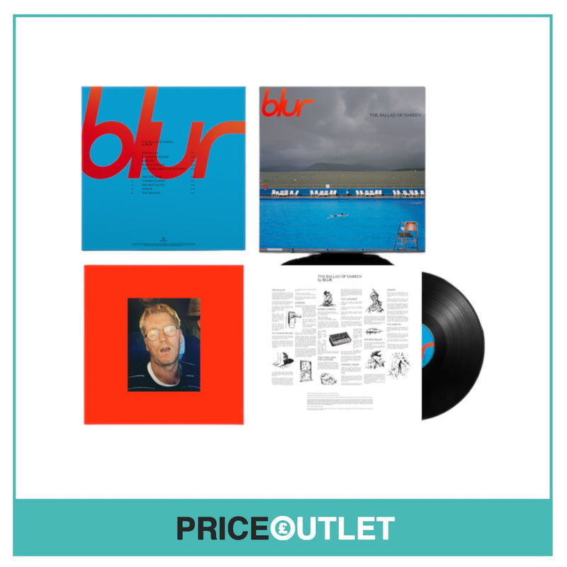 BLUR - The Ballad of Darren vinyl, cd + cassette bundle