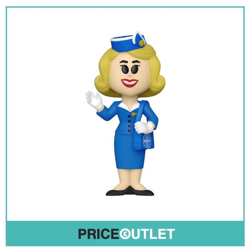 Pan Am Stewardess Funko Soda Vinyl Figure!  -  International LE6000 Pcs - Box Of 6 Guaranteed chase