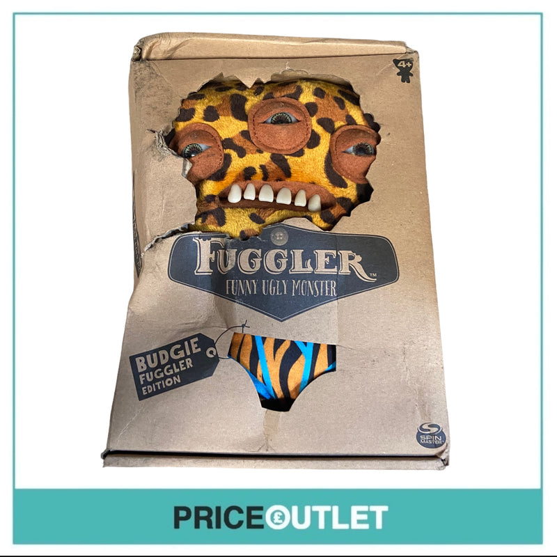 Budgie Fuggler - Leopard Print Funny Ugly Monster (Damaged Box)