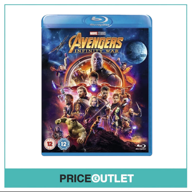 Avengers Infinity War - Blu-Ray - BRAND NEW SEALED