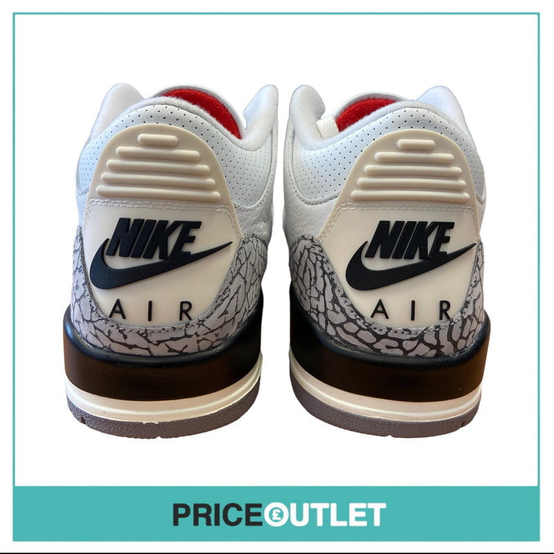 Nike - Air Jordan 3 Retro 'White Cement Reimagined' - UK 8