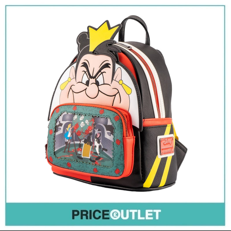 Loungefly - Disney Villains - Queen Of Hearts Scene Series Mini Backpack