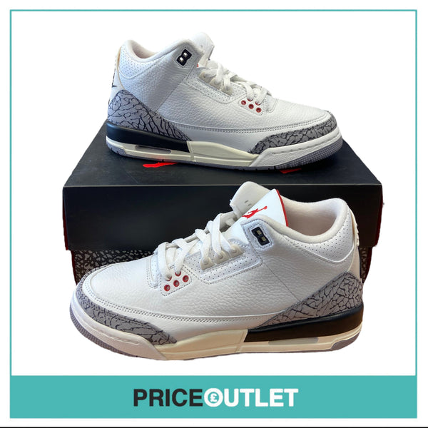 Nike - Air Jordan 3 Retro 'White Cement Reimagined' (GS) - UK 5.5