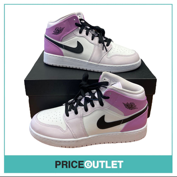 Nike - Air Jordan 1 Mid (GS) 'Barely Grape' - UK 5.5