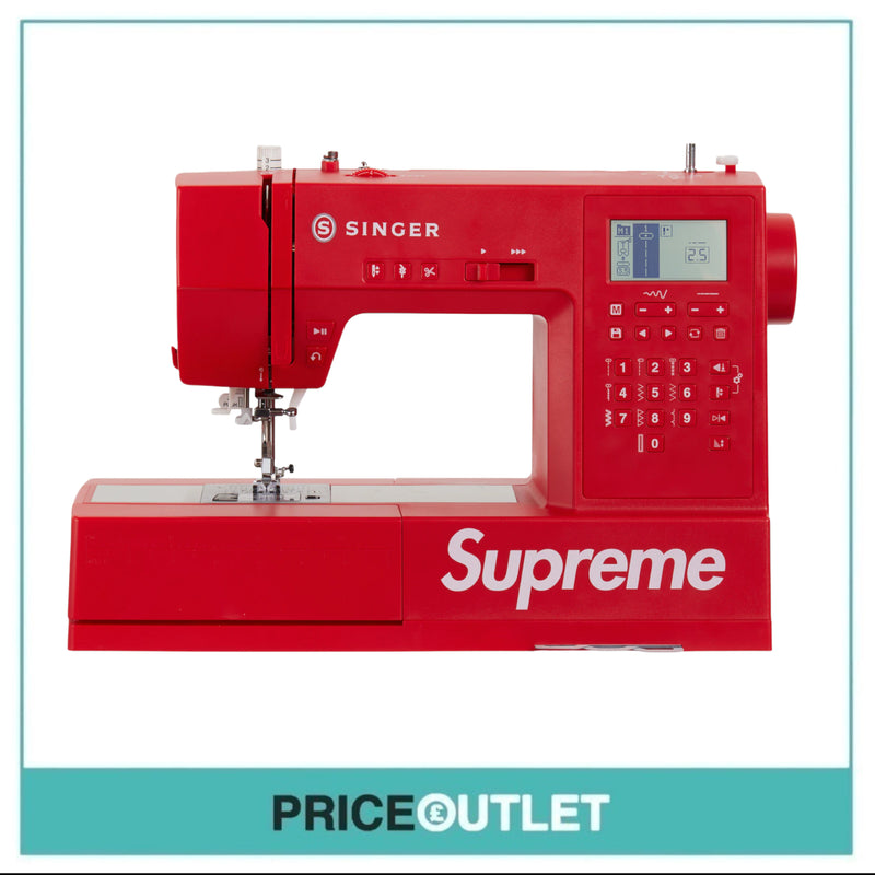 Supreme SINGER SP68 Computerised Sewing Machine - Red