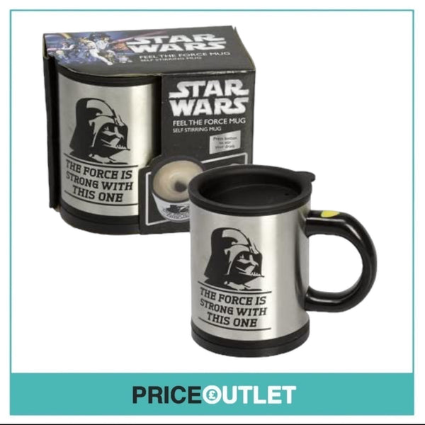 Funko Darth Vader The Force Is Strong Self Stirring Mug - Star Wars - BRAND NEW