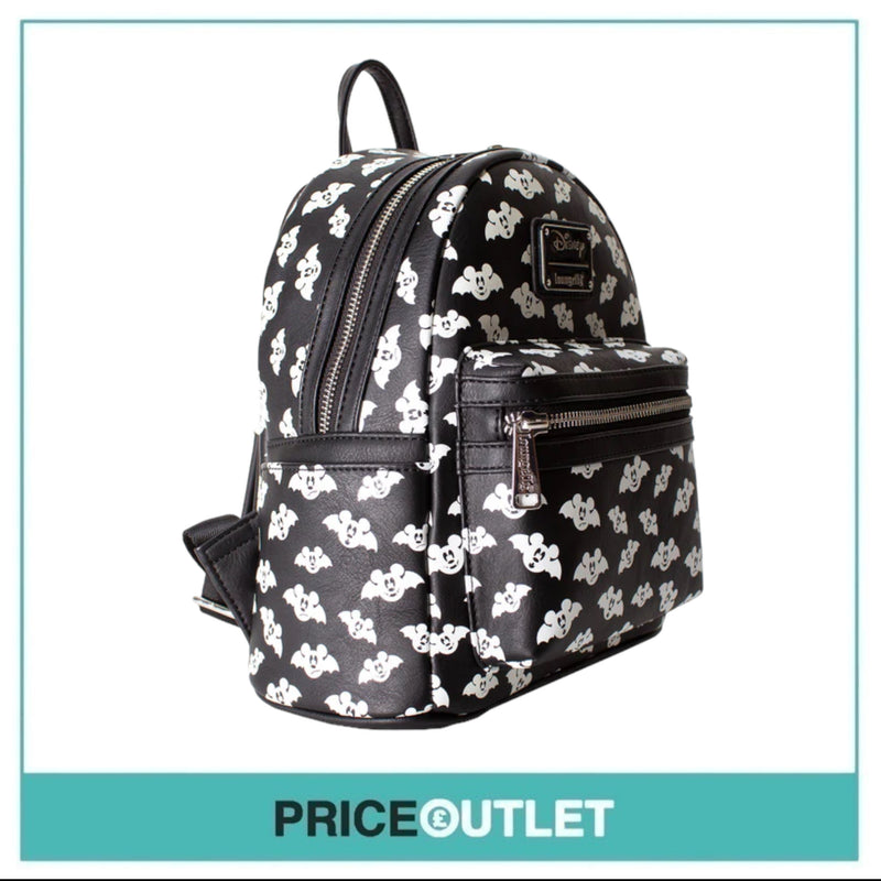 Loungefly - Disney - Totally Batty Mickey Bat AOP Mini Backpack (LASR Exclusive)