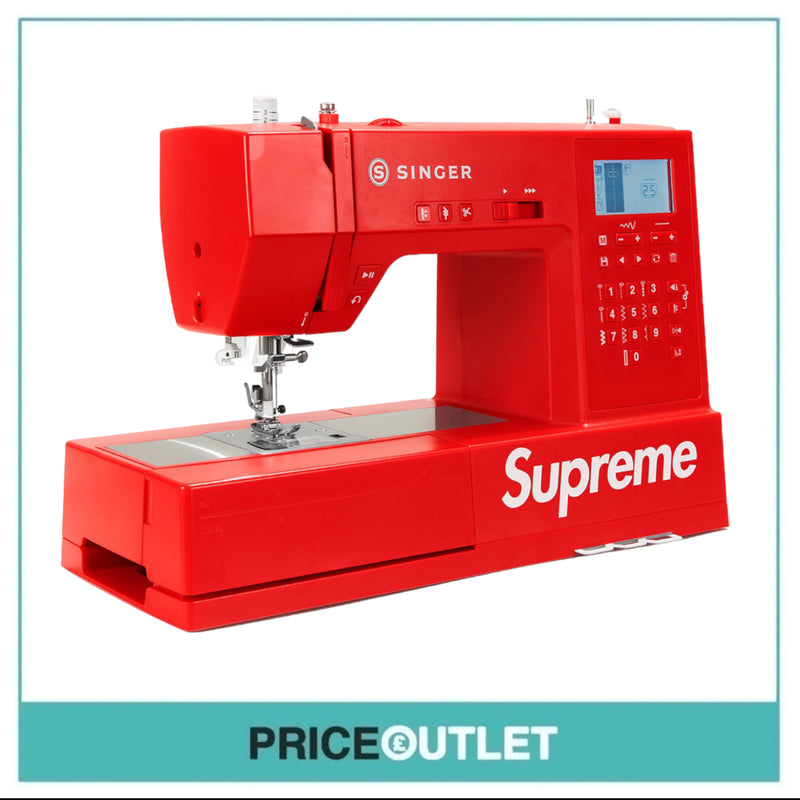 Supreme SINGER SP68 Computerised Sewing Machine - Red