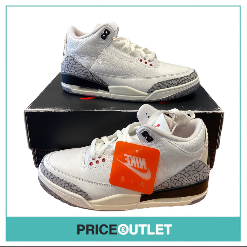 Nike - Air Jordan 3 Retro 'White Cement Reimagined' - UK 8