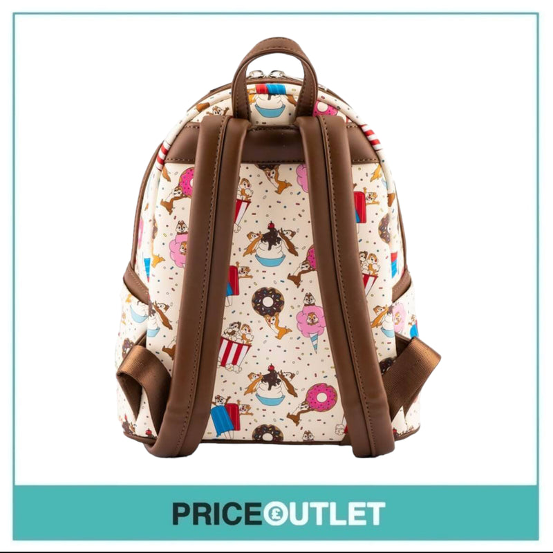 Loungefly - Disney - Chip and Dale Snackies AOP Mini Backpack