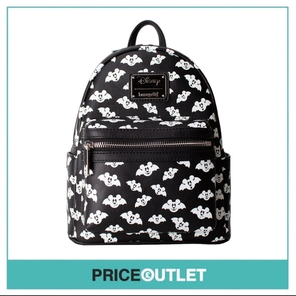 Loungefly - Disney - Totally Batty Mickey Bat AOP Mini Backpack (LASR Exclusive)