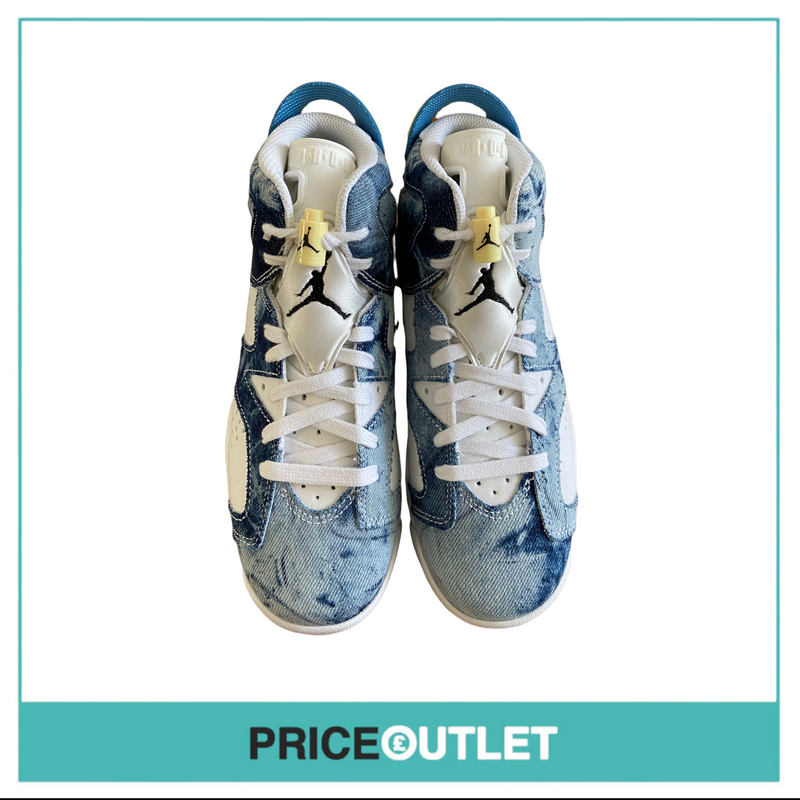 Nike - Air Jordan 6 Retro GS 'Blue-Citron Tint' - UK 4.5