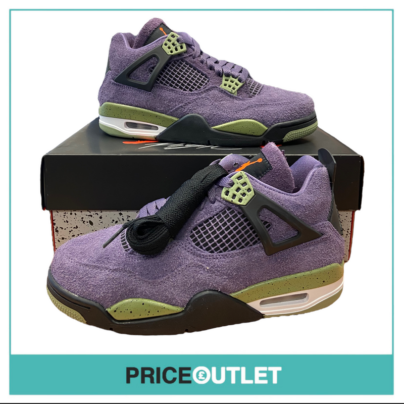 Nike - Air Jordan 4 Retro Wmns 'Canyon Purple' - UK 5.5