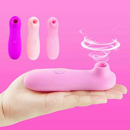 Vibrating Clitoral Stimulator Nipple Sucker Oral Vibrator Clitoris Women