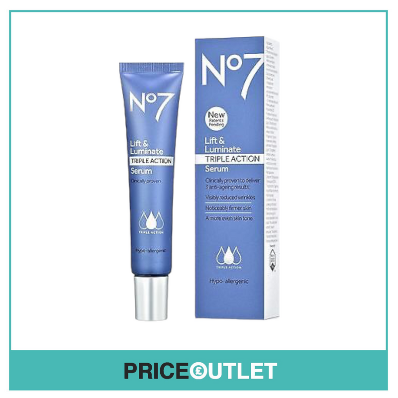 No7 - Lift & Luminate TRIPLE ACTION Serum 30ml