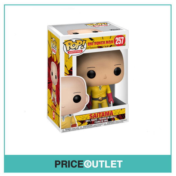 Funko - Saitama #257 Funko Pop! One Punch Man - BRAND NEW IN A FREE POP PROTECTOR