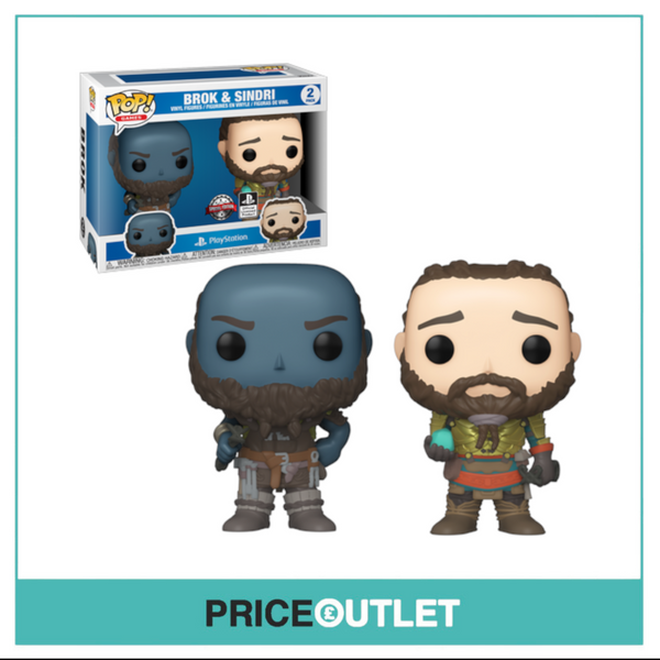 Funko - Brok & Sindri Deluxe Funko 2 Pack! Games - Special Edition/ Playstation Licensed Product