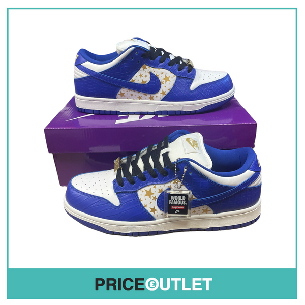 Nike - SB Dunk Low Supreme Stars Hyper Royal (2021) - UK 8